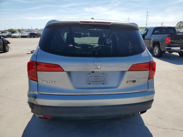 5FNYF5H51JB018752 - 2018 HONDA PILOT EXL SILVER photo 6