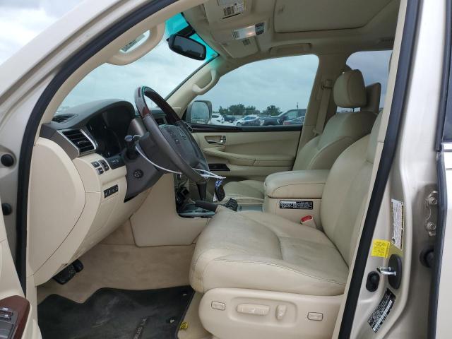 JTJHY7AX3F4179049 - 2015 LEXUS LX 570 BEIGE photo 7