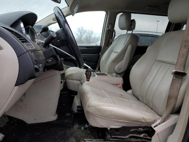 2C4RC1CG1CR300475 - 2012 CHRYSLER TOWN & COU TOURING L BLACK photo 7