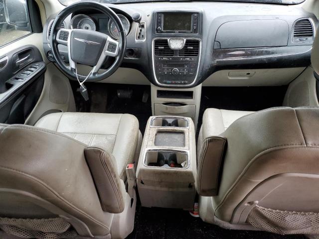 2C4RC1CG1CR300475 - 2012 CHRYSLER TOWN & COU TOURING L BLACK photo 8