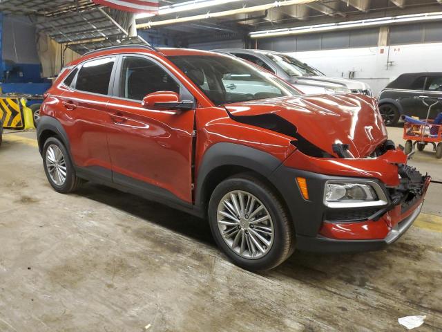 KM8K6CAA2MU687735 - 2021 HYUNDAI KONA SEL PLUS RED photo 4