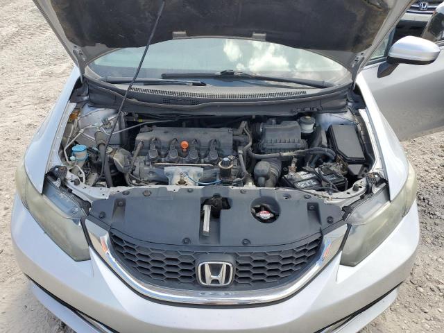 19XFB2F55EE054427 - 2014 HONDA CIVIC LX SILVER photo 11