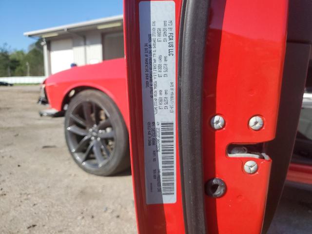 2C3CDZFJ0KH739796 - 2019 DODGE CHALLENGER R/T SCAT PACK RED photo 13