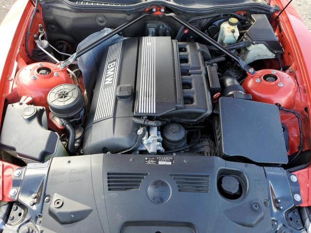 4USBT53585LT28089 - 2005 BMW Z4 3.0 Czerwony zdjęcie 11