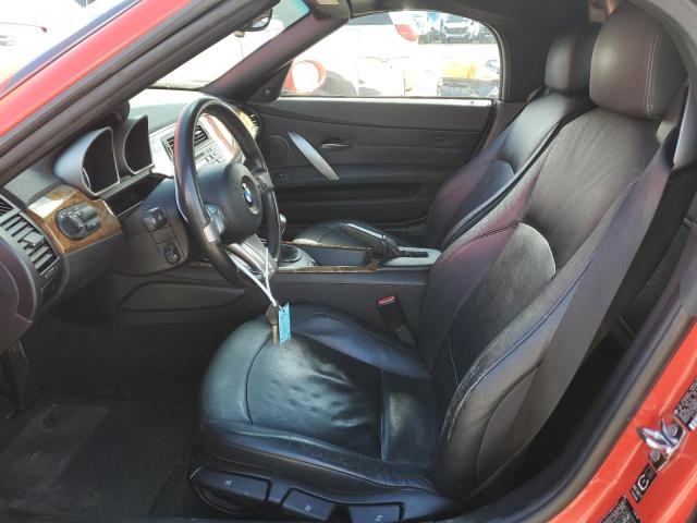 4USBT53585LT28089 - 2005 BMW Z4 3.0 Czerwony zdjęcie 7