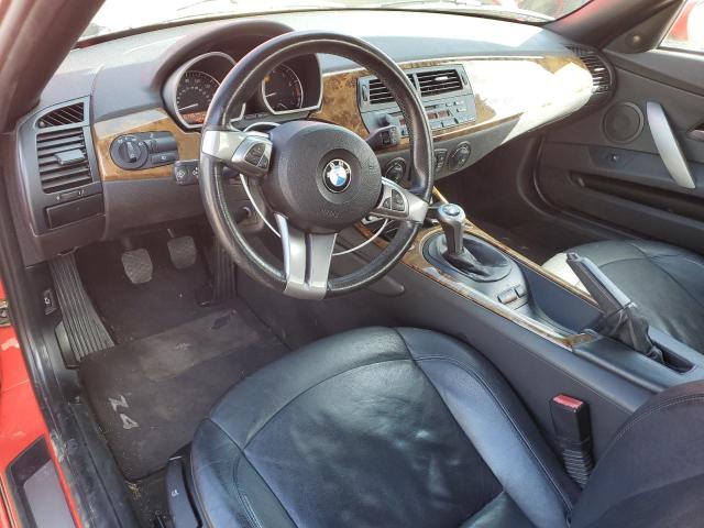 4USBT53585LT28089 - 2005 BMW Z4 3.0 Czerwony zdjęcie 8