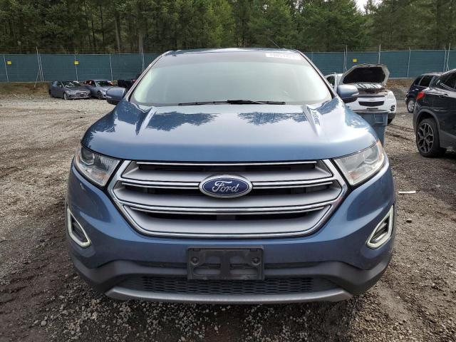 2FMPK4J93JBB29293 - 2018 FORD EDGE SEL BLUE photo 5