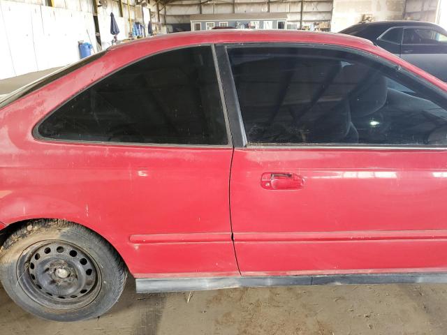 1HGEJ8141YL039730 - 2000 HONDA CIVIC EX RED photo 10