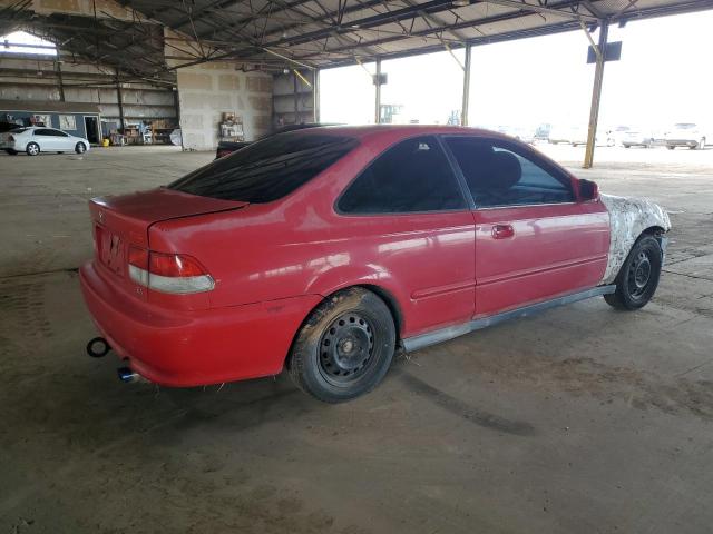 1HGEJ8141YL039730 - 2000 HONDA CIVIC EX RED photo 3