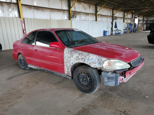 1HGEJ8141YL039730 - 2000 HONDA CIVIC EX RED photo 4