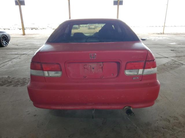 1HGEJ8141YL039730 - 2000 HONDA CIVIC EX RED photo 6