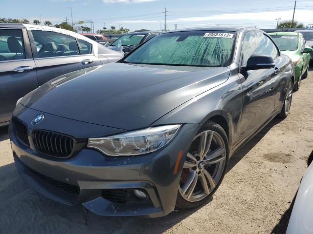 WBA3T3C53G5A42480 - 2016 BMW 435 I GRAY photo 1