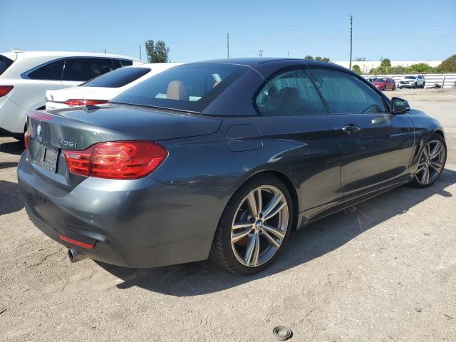 WBA3T3C53G5A42480 - 2016 BMW 435 I GRAY photo 3