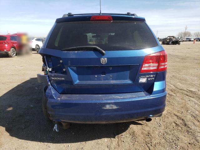 3D4GG57V19T507629 - 2009 DODGE JOURNEY SXT BLUE photo 6