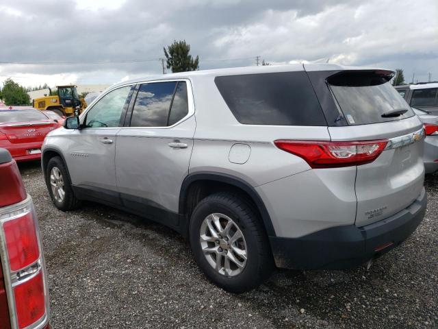 1GNERFKW4KJ228958 - 2019 CHEVROLET TRAVERSE LS SILVER photo 2