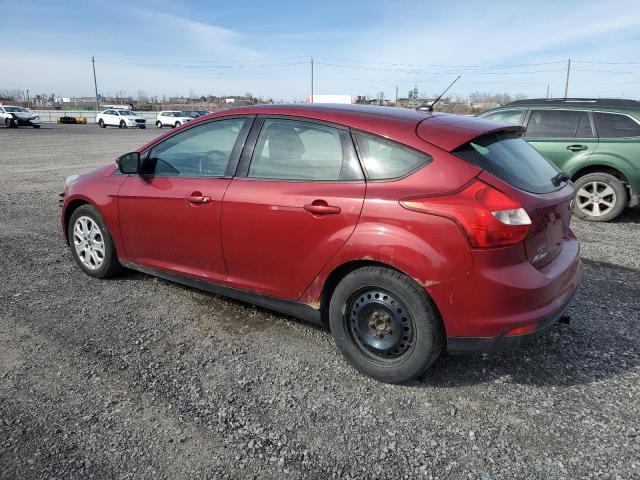 1FADP3K20DL101255 - 2013 FORD FOCUS SE RED photo 2