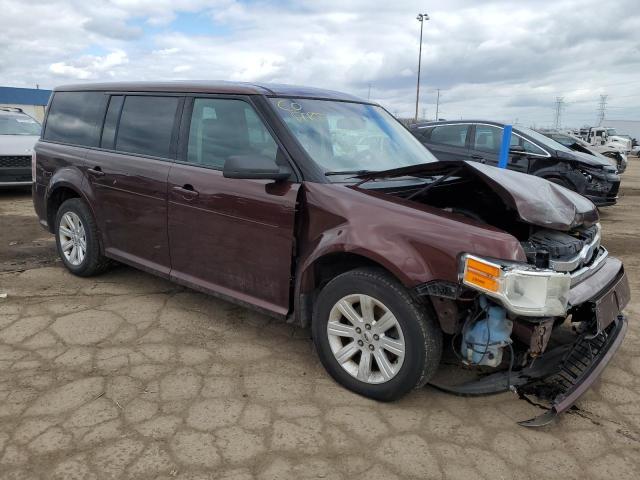 2FMGK5BC6ABA67517 - 2010 FORD FLEX SE BURGUNDY photo 4