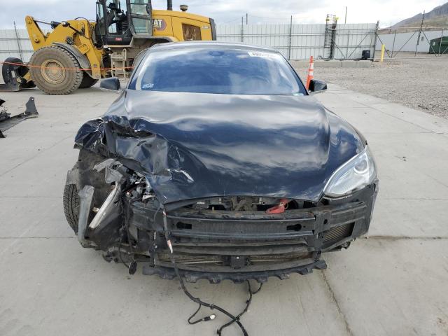 5YJSA1H14EFP61096 - 2014 TESLA MODEL S შავი ფოტო 5