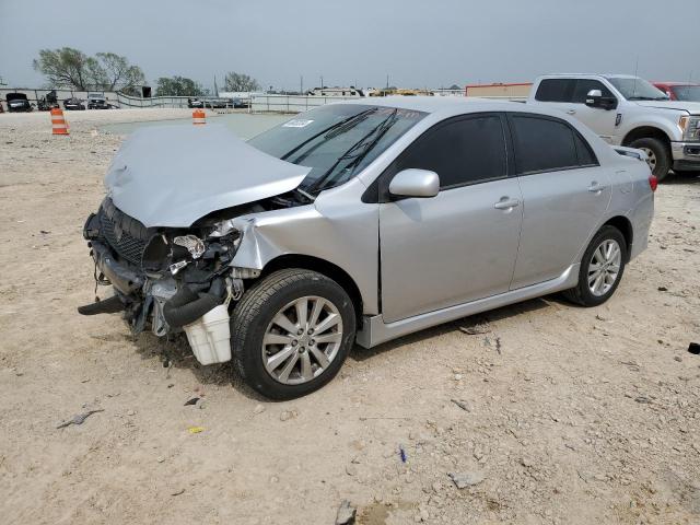 1NXBU40E59Z145925 - 2009 TOYOTA COROLLA BASE SILVER photo 1