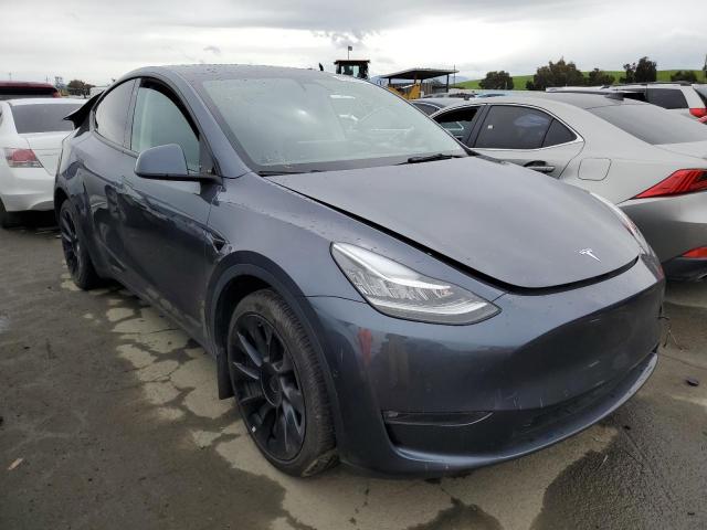 7SAYGDEE1NF440606 - 2022 TESLA MODEL Y CHARCOAL photo 4