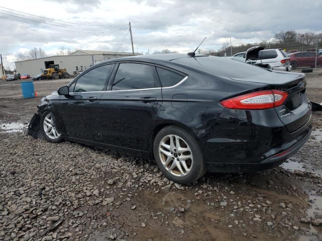 1FA6P0HD3G5132783 - 2016 FORD FUSION SE BLACK photo 2