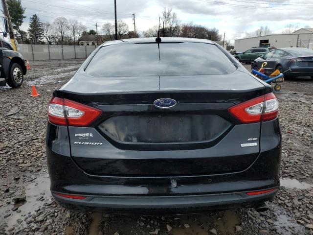 1FA6P0HD3G5132783 - 2016 FORD FUSION SE BLACK photo 6