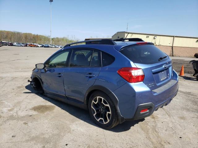 JF2GPABC6G8227326 - 2016 SUBARU CROSSTREK PREMIUM BLUE photo 2