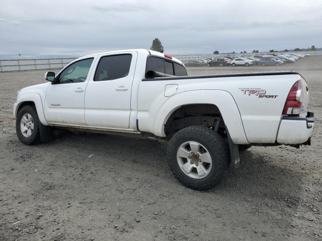 5TFMU4FN6CX007403 - 2012 TOYOTA TACOMA DOUBLE CAB LONG BED WHITE photo 2