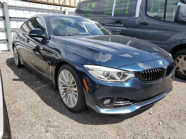 WBA4A5C59FG052212 - 2015 BMW 428 I GRAN COUPE BLUE photo 4