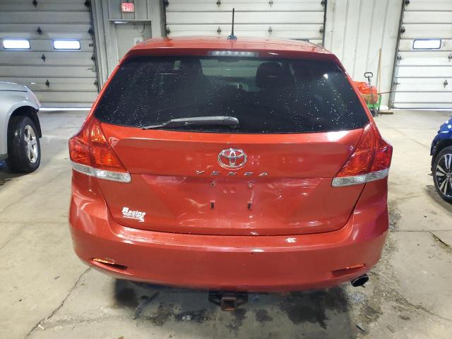 4T3ZE11A99U004207 - 2009 TOYOTA VENZA RED photo 6