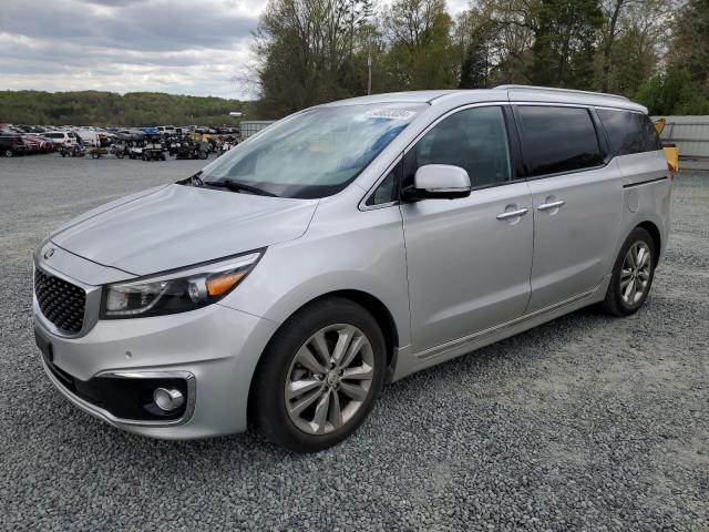 KNDME5C1XG6184925 - 2016 KIA SEDONA SXL SILVER photo 1