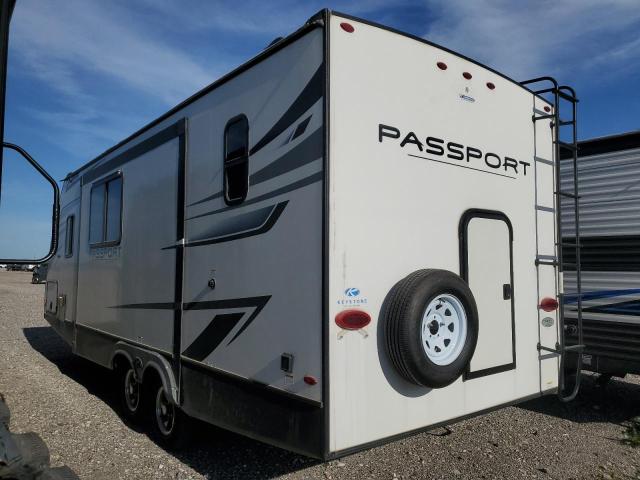 4YDTPPK26NK414487 - 2022 KEYSTONE PASSPORT TWO TONE photo 3