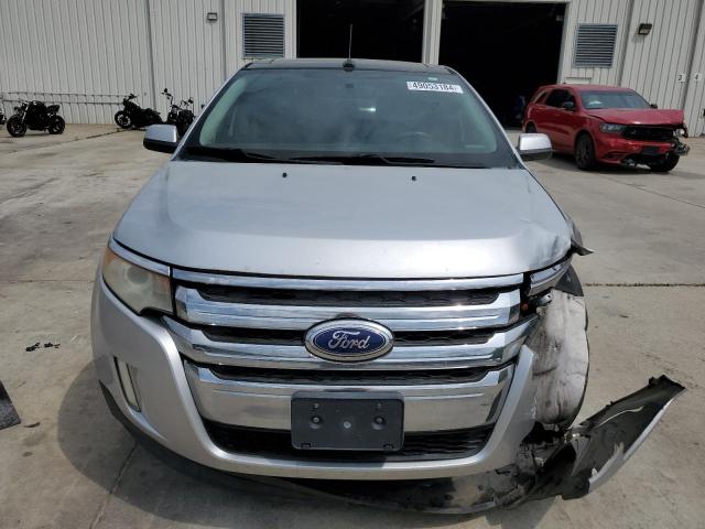 2FMDK3K9XCBA02099 - 2012 FORD EDGE LIMITED SILVER photo 5