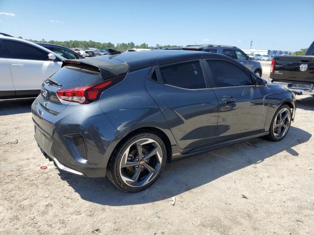 KMHTH6AB9KU002961 - 2019 HYUNDAI VELOSTER TURBO GRAY photo 3