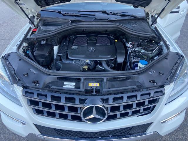 4JGDA5HB8CA030679 - 2012 MERCEDES-BENZ ML 350 4MATIC WHITE photo 7