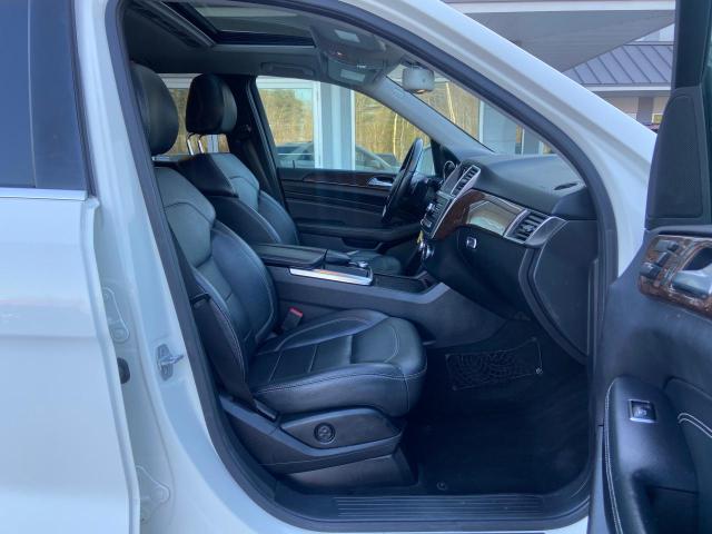 4JGDA5HB8CA030679 - 2012 MERCEDES-BENZ ML 350 4MATIC WHITE photo 9