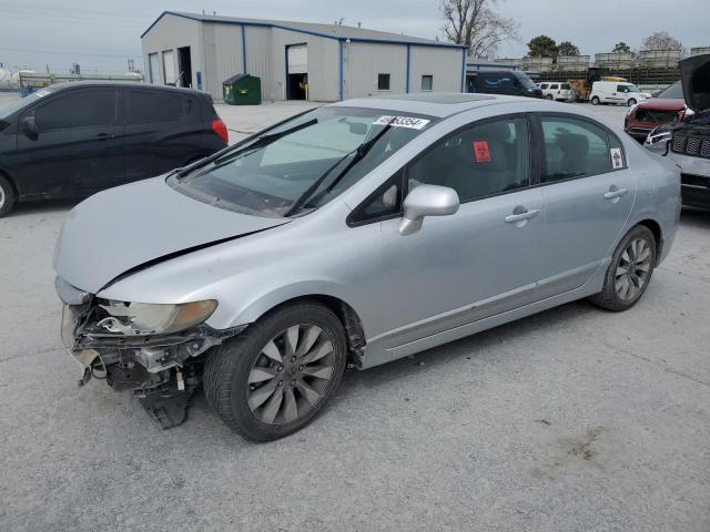 2HGFA1F86BH500688 - 2011 HONDA CIVIC EX SILVER photo 1