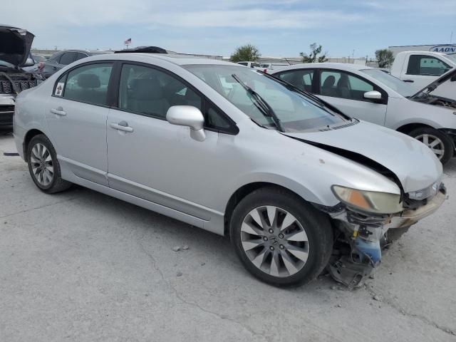 2HGFA1F86BH500688 - 2011 HONDA CIVIC EX SILVER photo 4