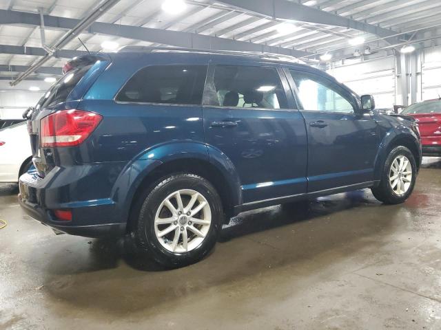 3C4PDCBG3ET188991 - 2014 DODGE JOURNEY SXT BLUE photo 3