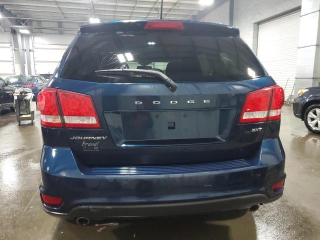 3C4PDCBG3ET188991 - 2014 DODGE JOURNEY SXT BLUE photo 6