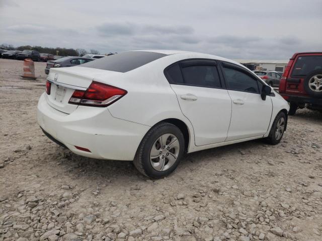 19XFB2F50EE023926 - 2014 HONDA CIVIC LX WHITE photo 3