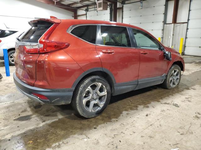 2HKRW2H54JH645613 - 2018 HONDA CR-V EX RED photo 3