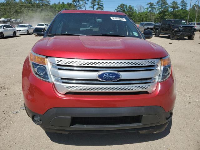 1FMHK7D83CGA23642 - 2012 FORD EXPLORER XLT BURGUNDY photo 5