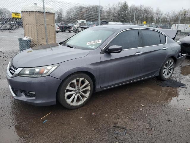 1HGCR2F53DA221692 - 2013 HONDA ACCORD SPORT GRAY photo 1