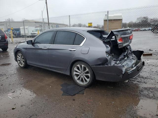 1HGCR2F53DA221692 - 2013 HONDA ACCORD SPORT GRAY photo 2