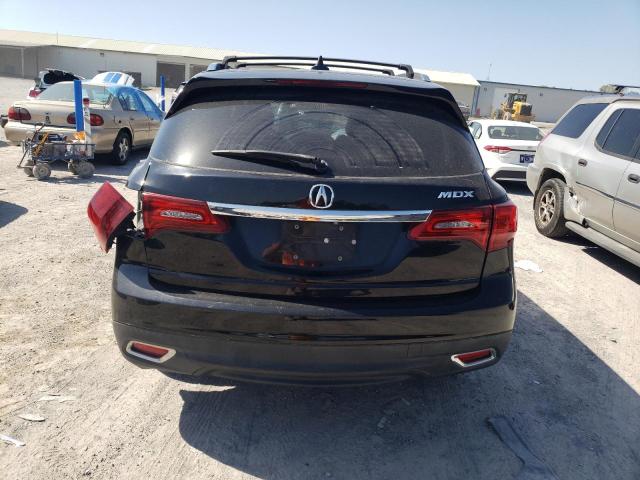 5FRYD3H23EB006557 - 2014 ACURA MDX BLACK photo 6