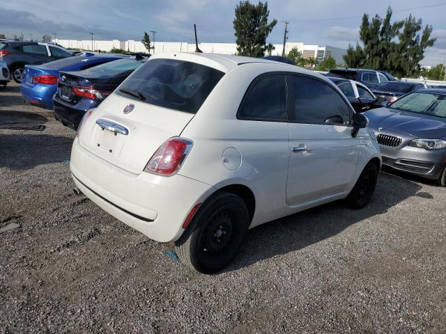 3C3CFFAR0CT349084 - 2012 FIAT 500 POP WHITE photo 3