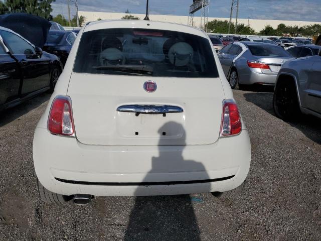 3C3CFFAR0CT349084 - 2012 FIAT 500 POP WHITE photo 6