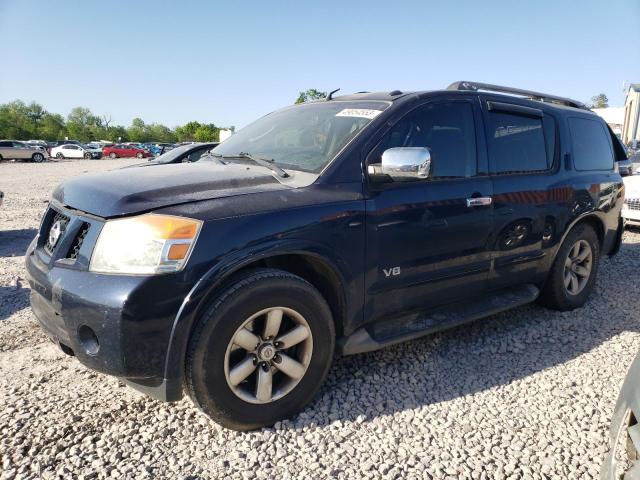 5N1BA08D58N601170 - 2008 NISSAN ARMADA SE BLUE photo 1