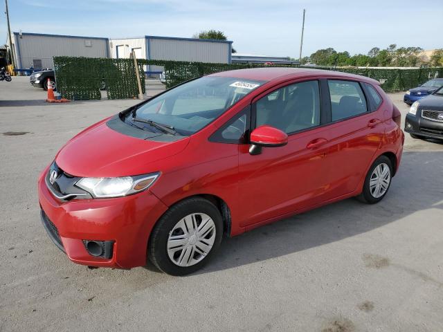 JHMGK5H53GX010706 - 2016 HONDA FIT LX RED photo 1